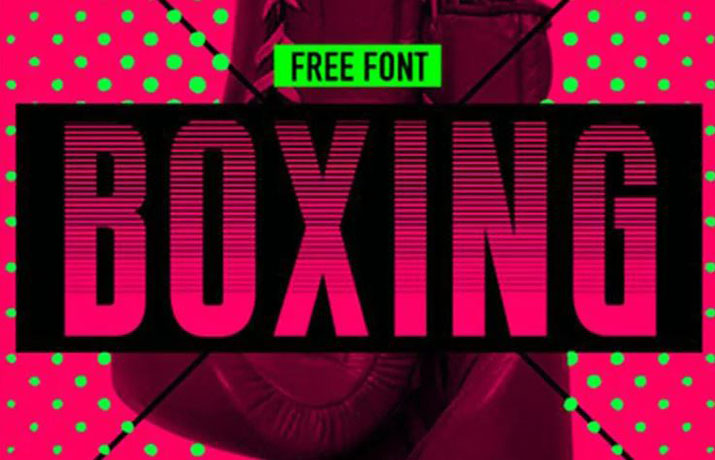 BOXING Font Family Free Download