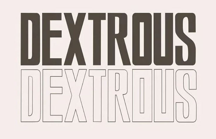 Dextrous Font Family Free Download