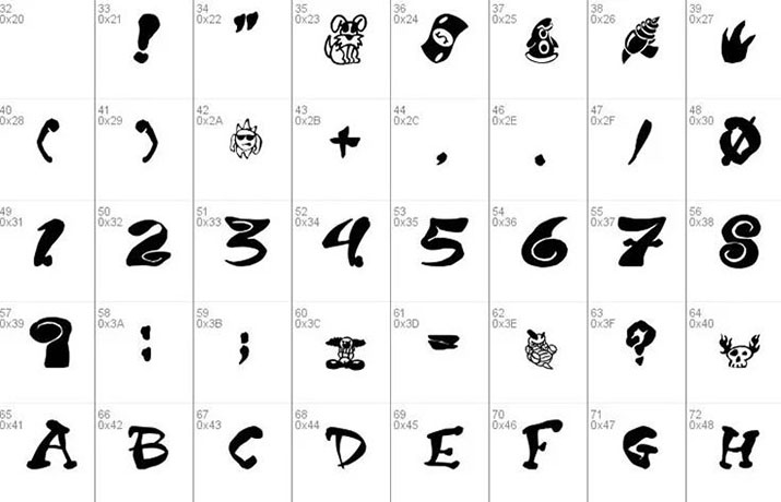 Purple Tentacle Font Free Download