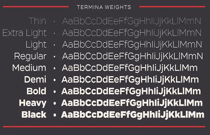 Termina Font Free Download