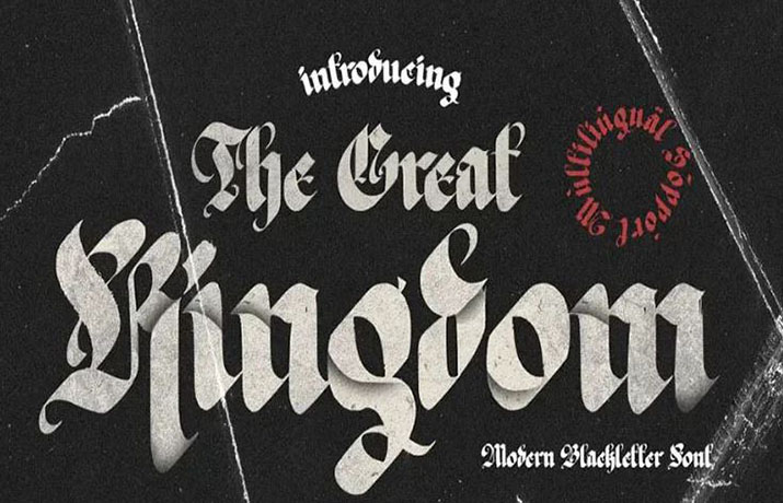 The Great Kingdom Font Family Free Download
