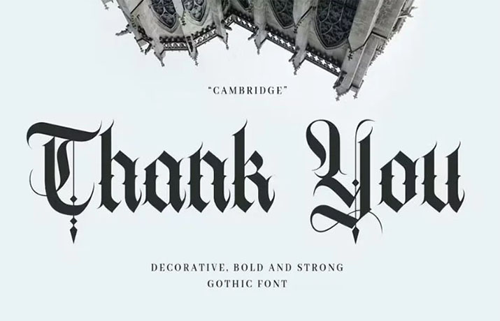 Cambridge Font Free Download