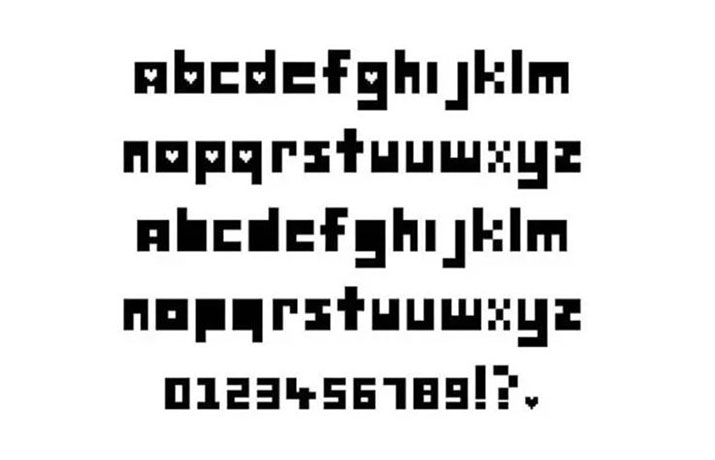 Deltarune Logo Font Family Download