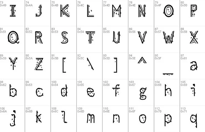 Melting Font Family Download