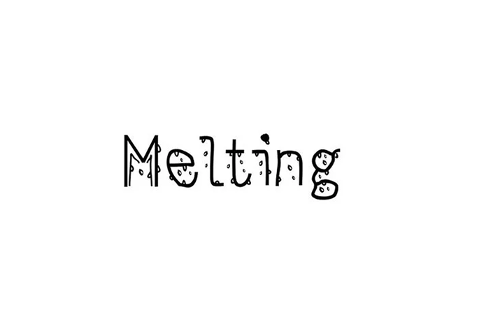 Melting Font Family Free Download
