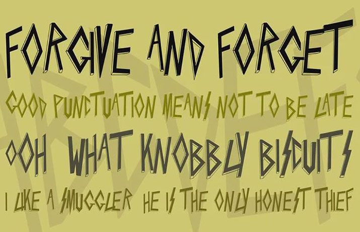 Slayer Font Free Download