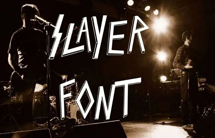 Slayer Font Family Download