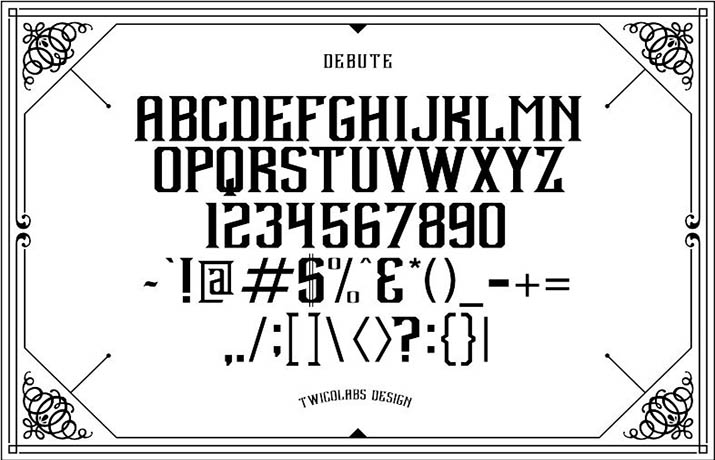 Debute Font Family Download