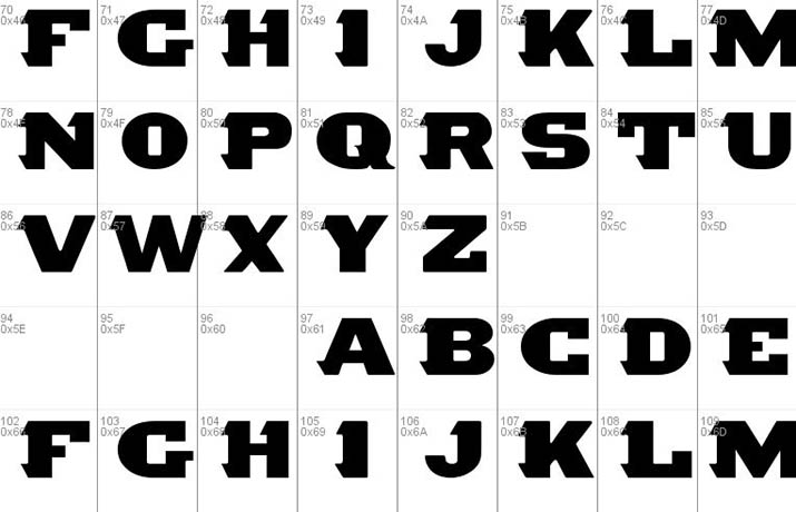 NFL Cincinnati Bengals Font Family Download