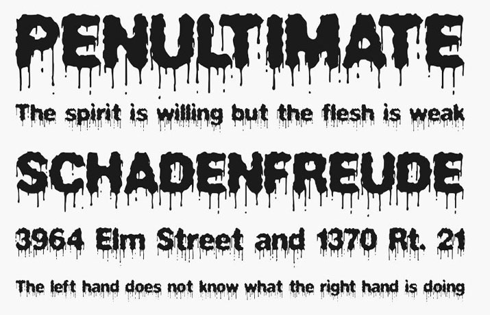 Plasma Drip Font Free Download