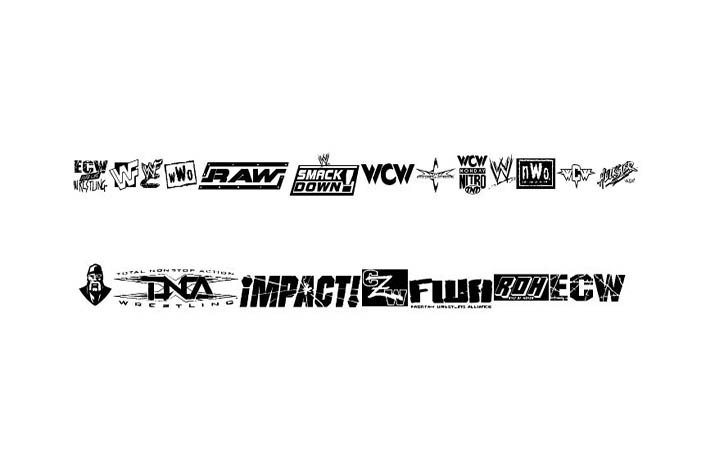 Pro Wrestling Logos Font Free Download