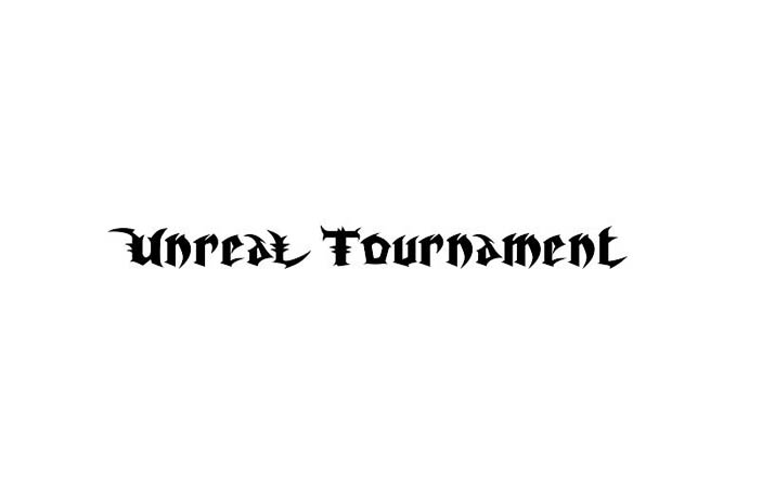 Unreal Tournament Font Family Free Download