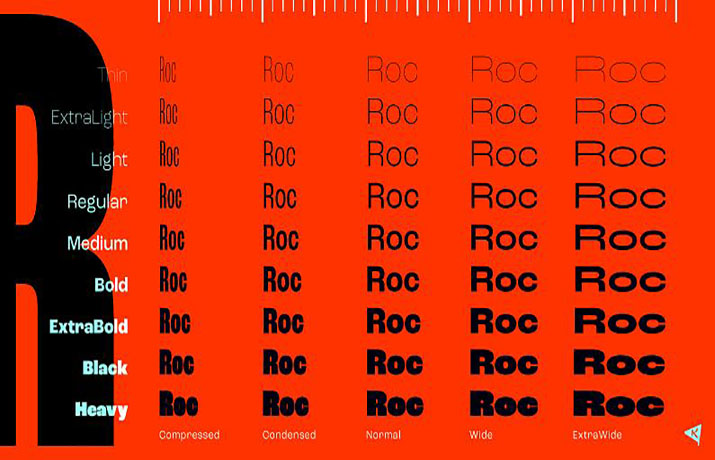 Roc Grotesk Font Family Download