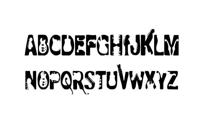Rock Electric Font Family Download