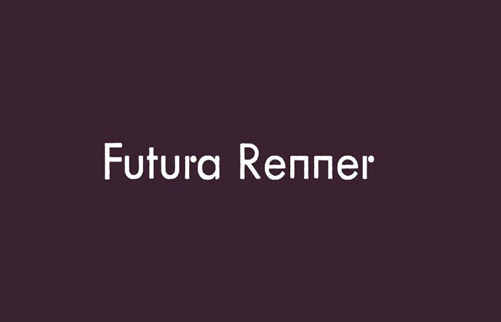Futura Renner Font Family Free Download