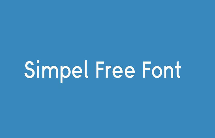 Simpel Font Family Free Download