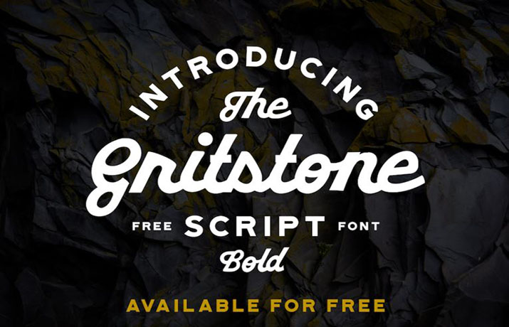 Gritstone Script Font Family Free Download